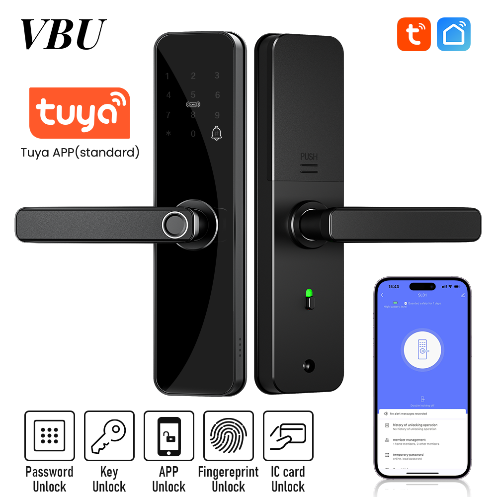 Office Tech Direct - Fechadura de Porta Inteligente com Impressão