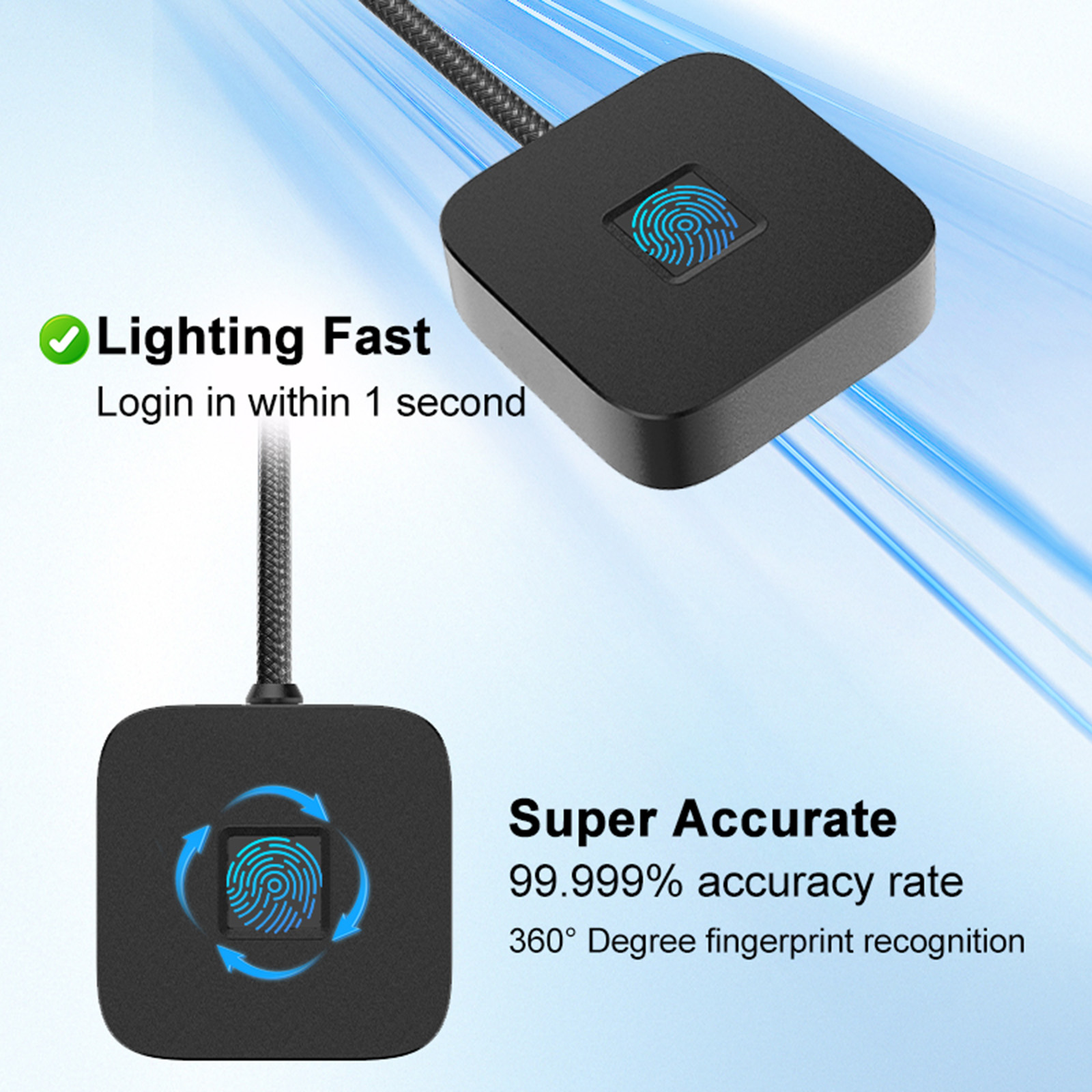 Fingerprint Reader Usb - Leitor de impressão digital USB com