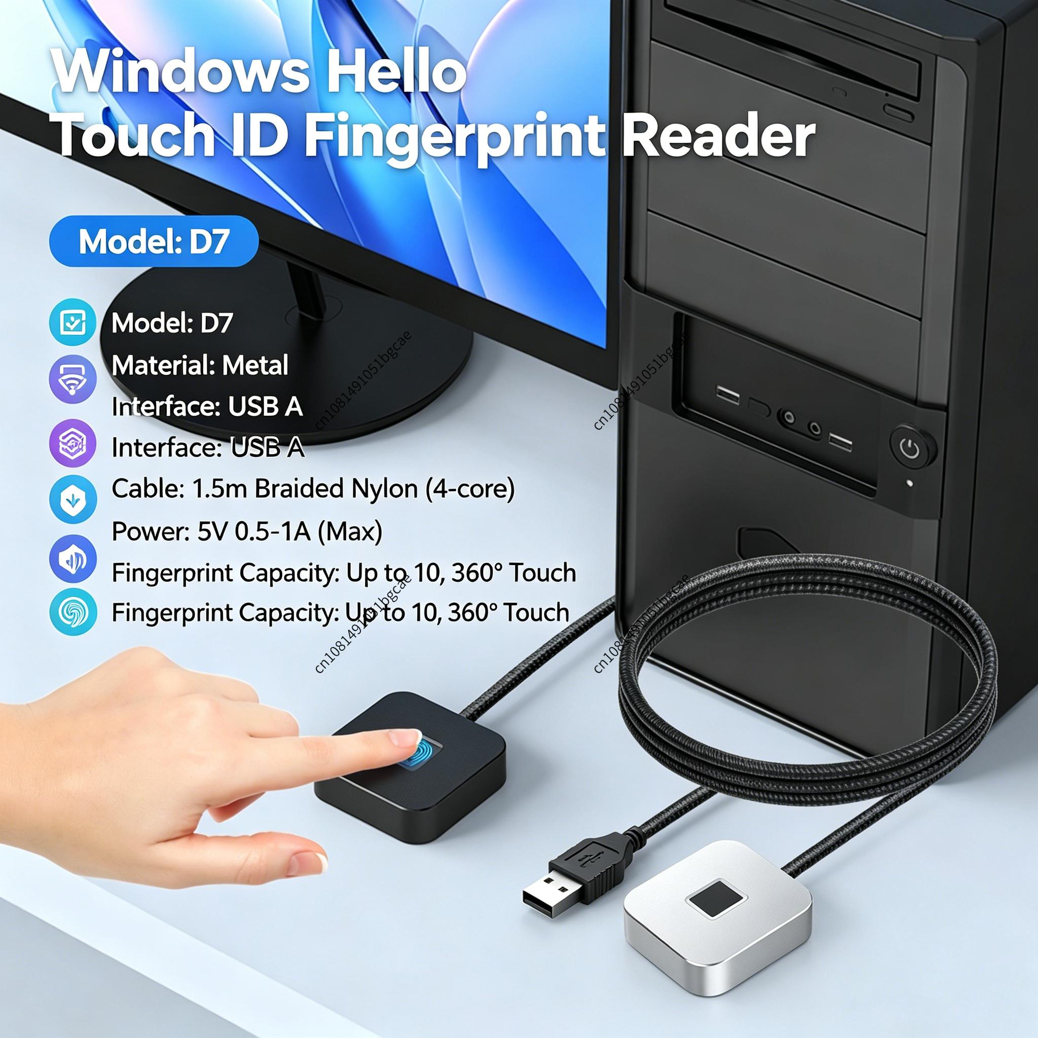 Fingerprint Reader Usb - Leitor de impressão digital USB com