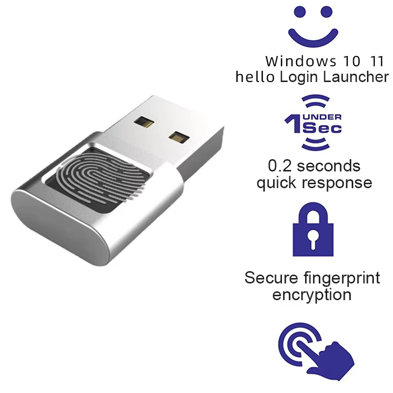 Leitor de impressão digital us - Fingerprint Reader Usb avaliação e preço