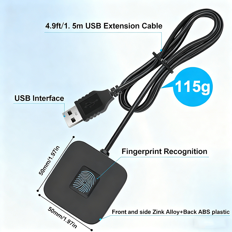 Leitor de Impressão Digital US - Fingerprint Reader Usb avaliação e preço