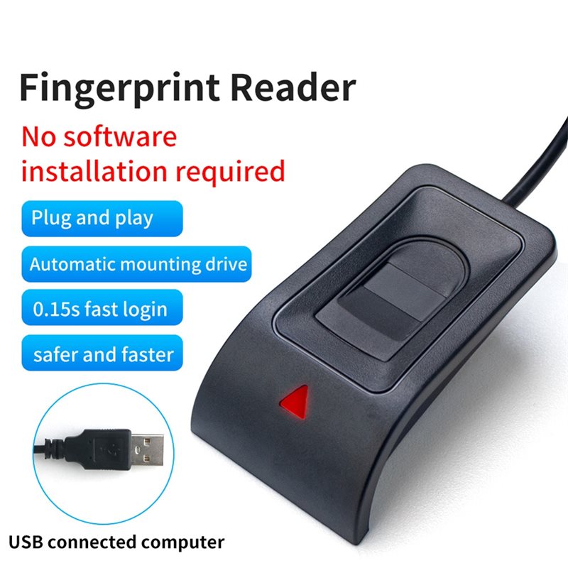 Leitor de Impressão Digital US - Fingerprint Reader Usb avaliação e preço