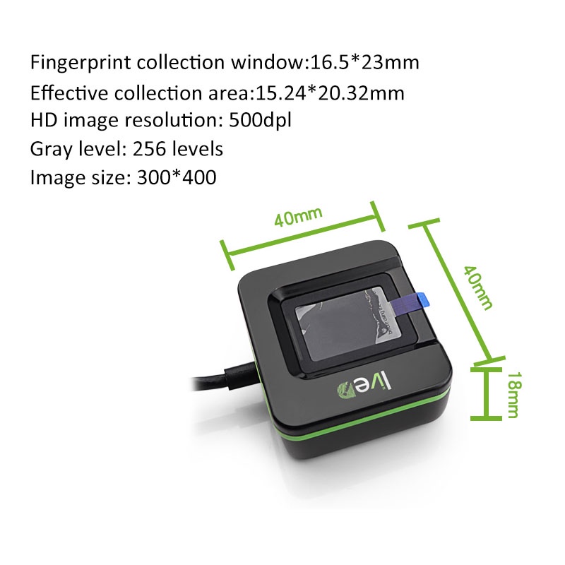 20r scanner óptico de impressã - Fingerprint Reader Usb avaliação e preço