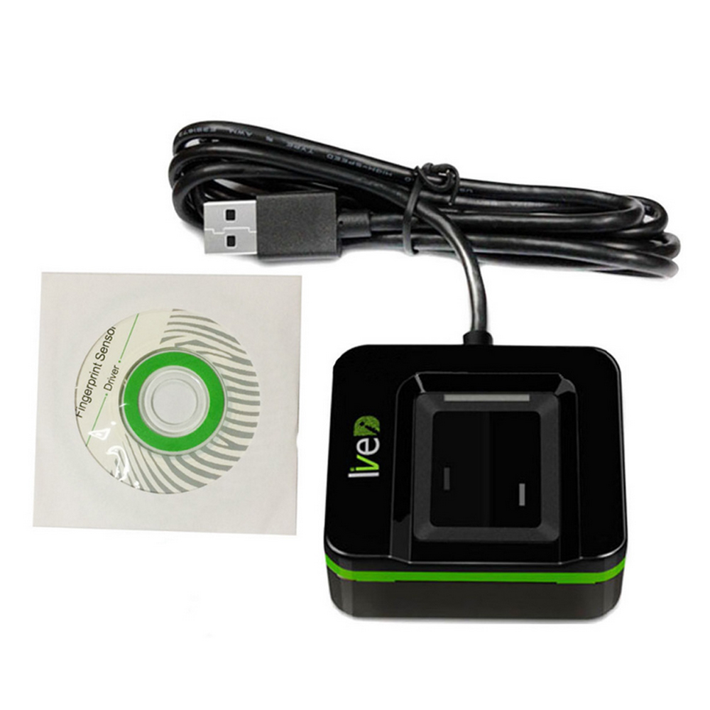 Leitor biométrico de impressão - Fingerprint Reader Usb avaliação e preço