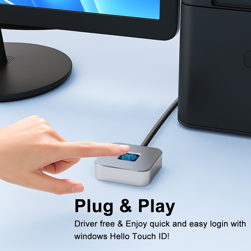 Leitor de impressão digital US - Fingerprint Reader Usb avaliação e preço