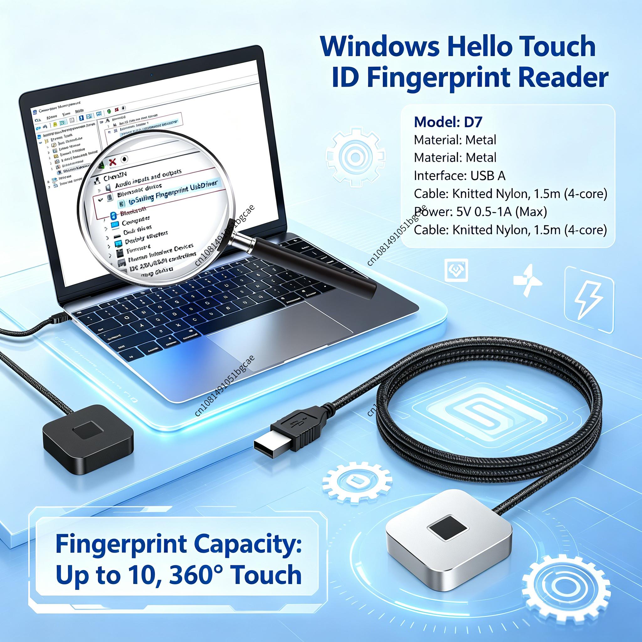 Leitor de impressão digital US - Fingerprint Reader Usb avaliação e preço