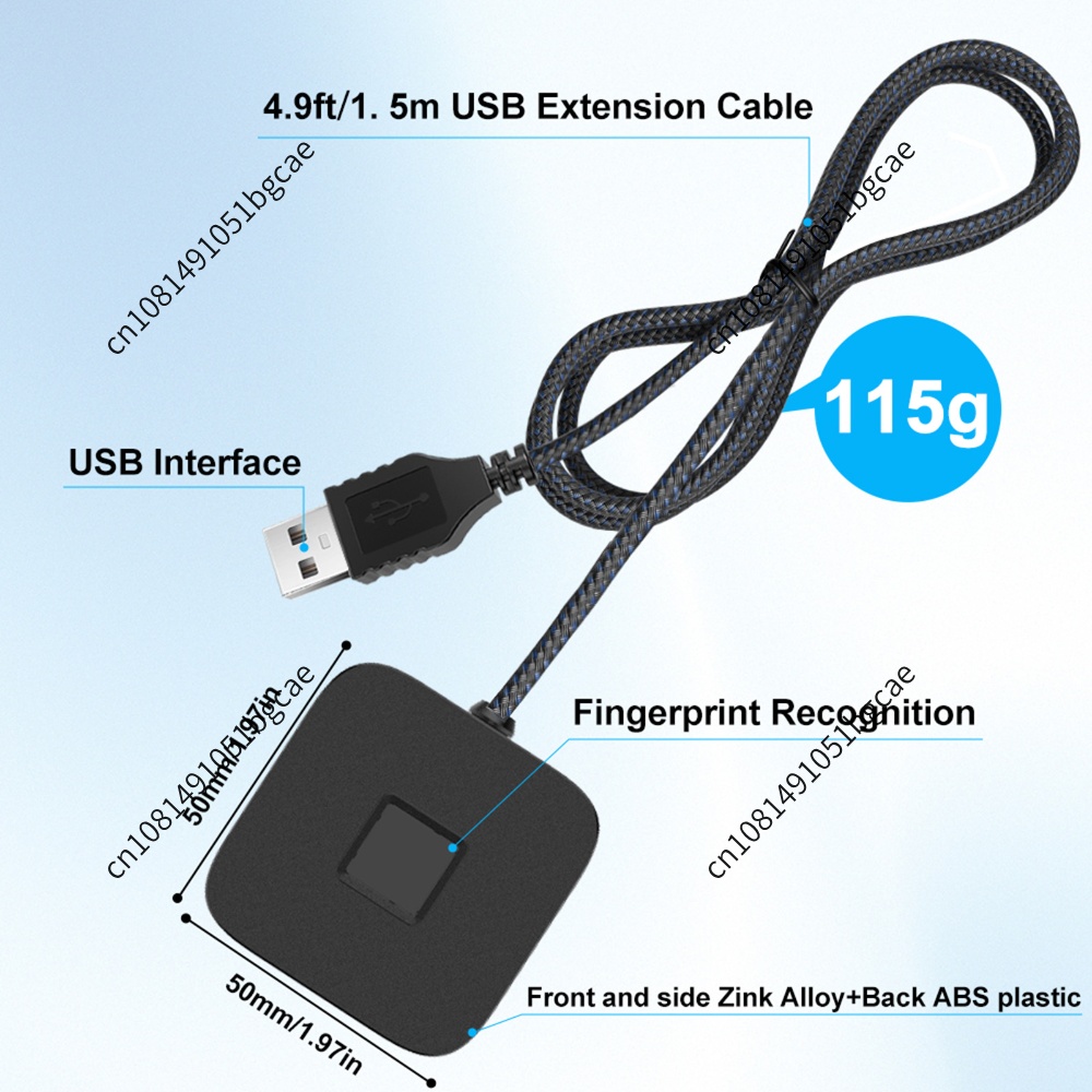 Leitor de impressão digital US - Fingerprint Reader Usb avaliação e preço