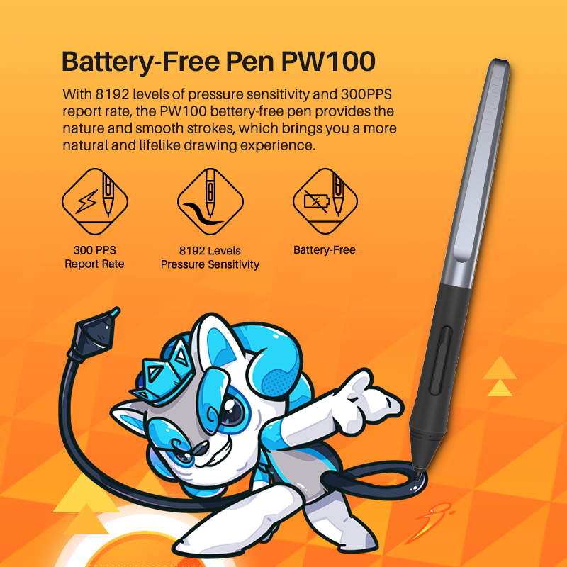 Huion-H420X Tablet gráfico ult - Digital Signature Pad avaliação e preço