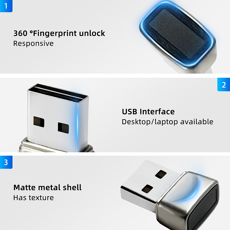 Mini bloqueio biométrico de im - Fingerprint Reader Usb avaliação e preço
