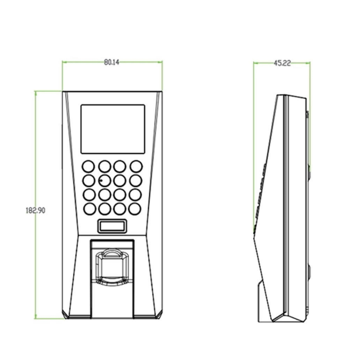 Terminal de Controle de Acesso - Fingerprint Reader Usb avaliação e preço
