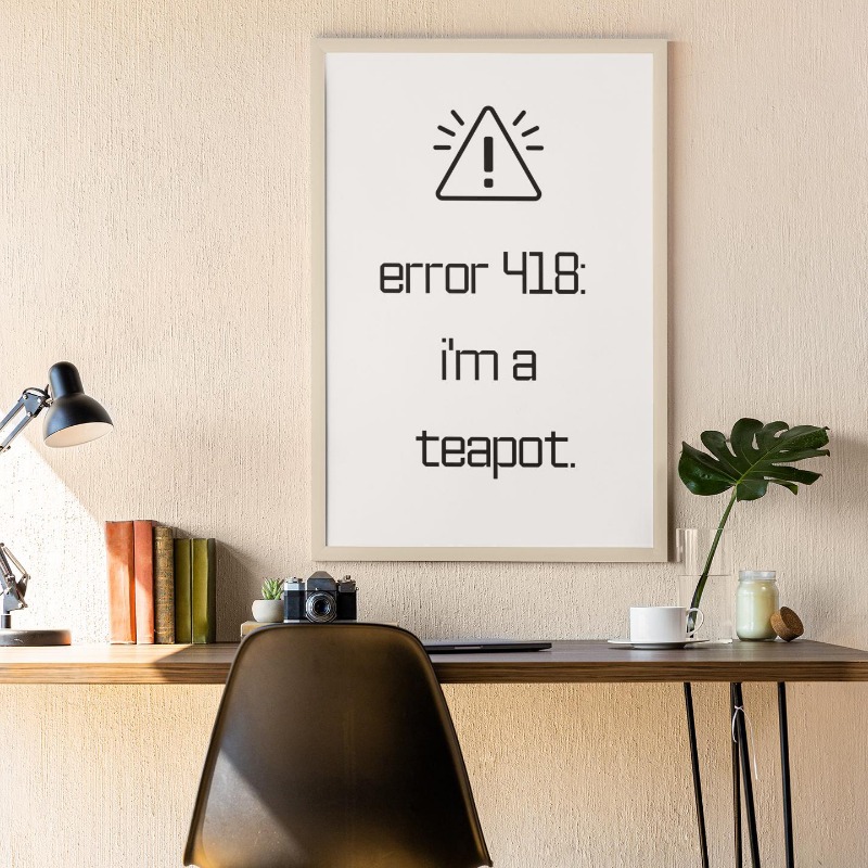Programador engraçado cartaz e - Office Tech Software avaliação e preço